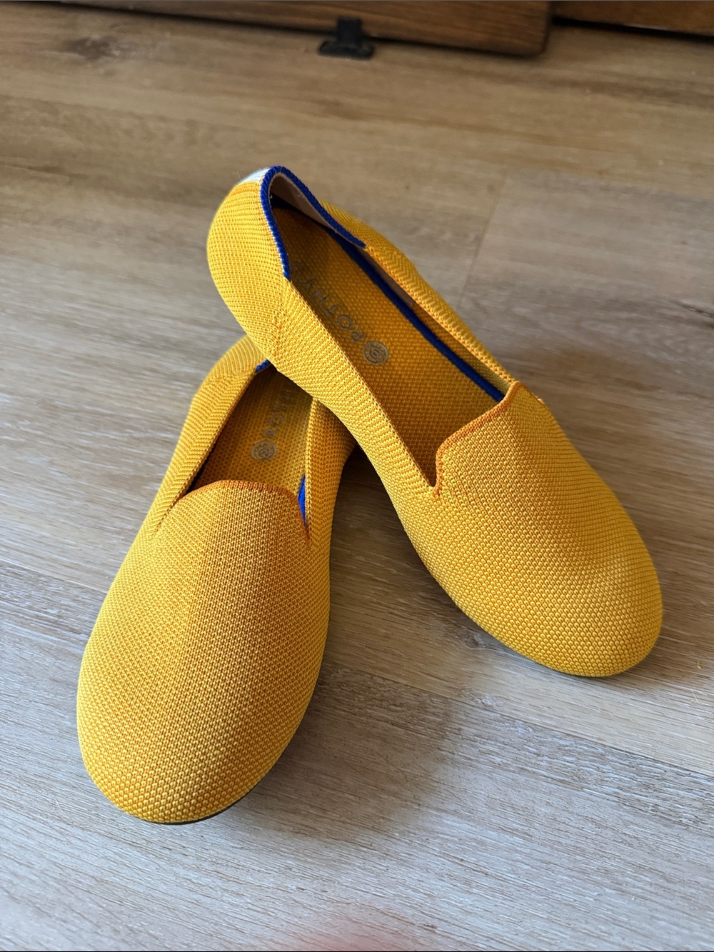 Rothy’s Kids Loafer, Yellow size 4